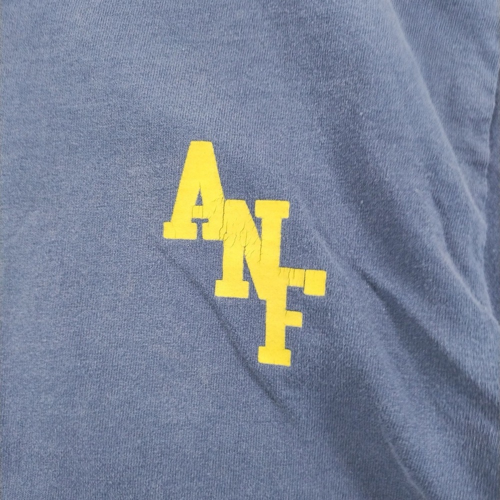 Vintage Nuggets Football ANF Tshirt  Adult Small Blue College Arch y2k 2000's - Picture 5 of 8